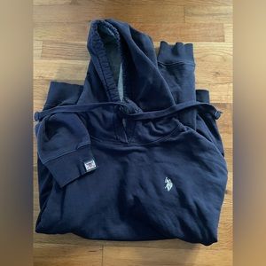 Mens hooded sweatshirt